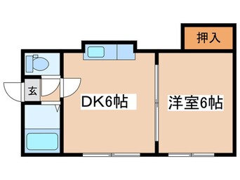 間取図 第３晃和ハイツ