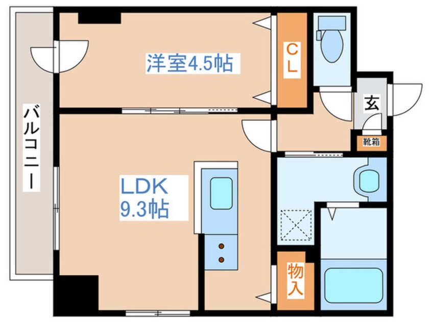 間取図 サムティ桑園レジデンス