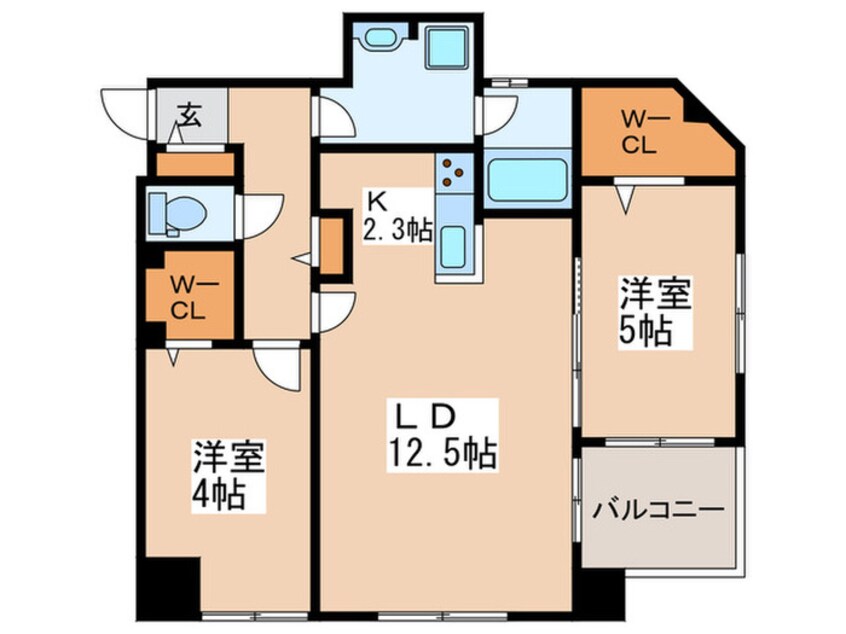 間取図 Ｆ１１４