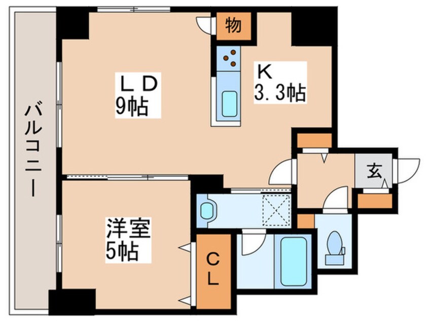 間取図 Ｆ１１４