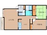 ノ－スシティ３２ 2LDKの間取り