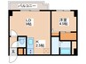 COM´S RESIDENCE鳥居前 1LDKの間取り