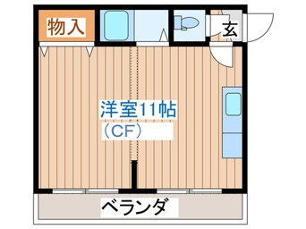 間取図 ツインブランシェ西館