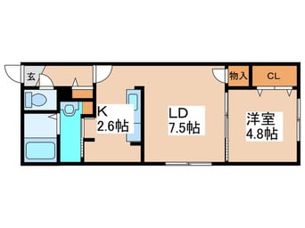 間取図 ラシュレＮ１５