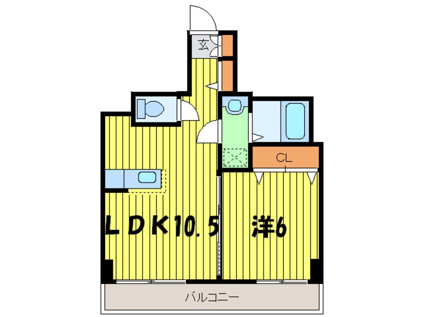 間取図 S‐FORT南郷通