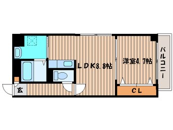 間取図 サムティレジデンス札幌駅前