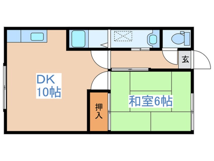 間取図 幸神ハイツ