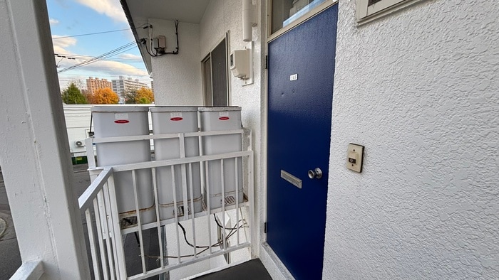 エントランス部分 幸神ハイツ