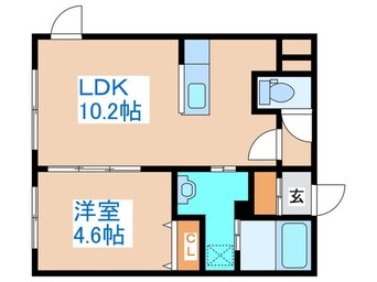 間取図 GRANDUKE永山公園通