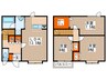 平和埜館 3LDKの間取り