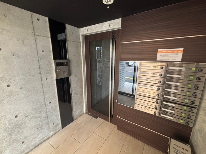 エントランス部分 アメニティースペース月寒中央