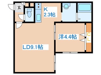 間取図 パインヴィレッジユー