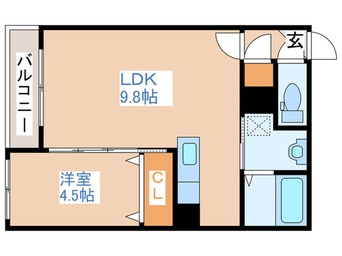 間取図 The gate of Huga