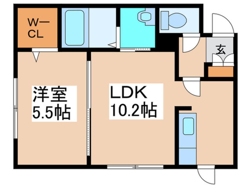 間取図 ALPHA栄町