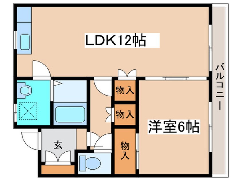 間取図 瑞穂木の城2