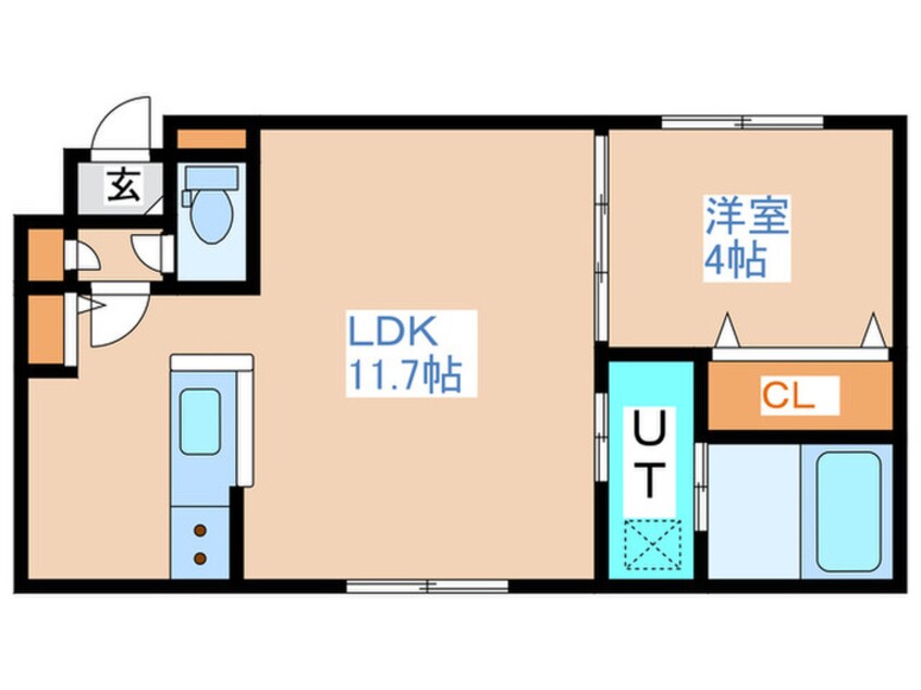 間取図 パークレジデンス円山北