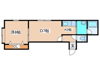 間取図 ラフィ－ネ南郷