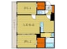 Ｏｔｔｉｍｏ　Ｌｉｖｅｌｌｏ 2LDKの間取り
