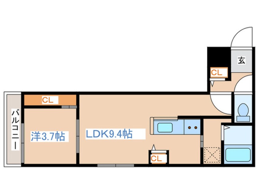 間取図 LIISA桑園