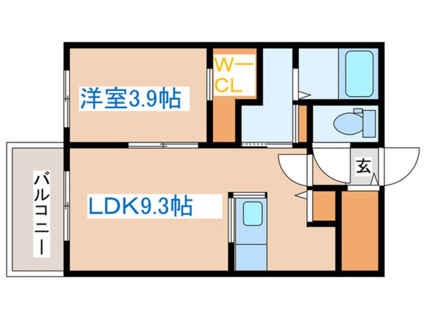 間取図 LIISA桑園