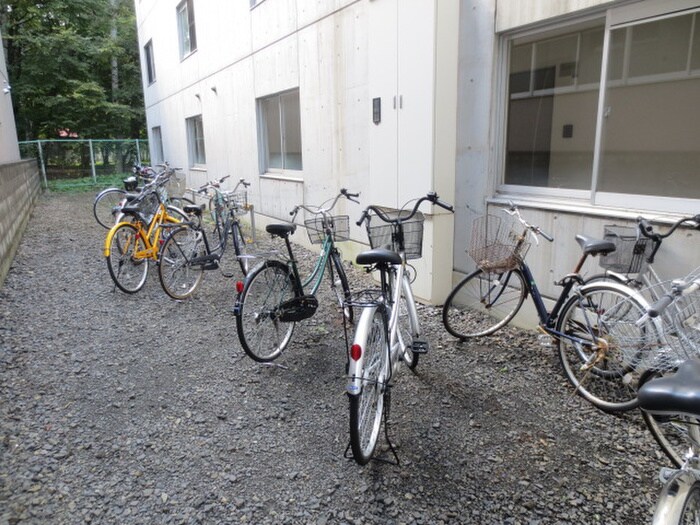 駐輪場 MAHALO OHASHI HOKUDAI