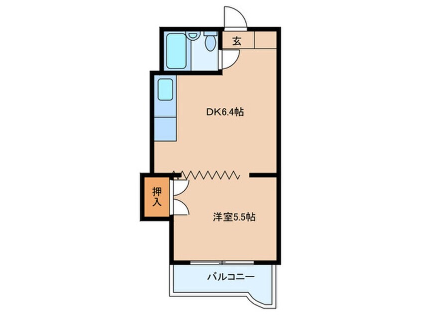 間取図 サウスフォ－Ⅰ