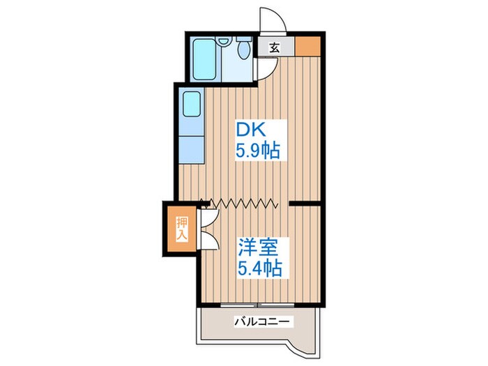 間取り図 サウスフォ－Ⅰ