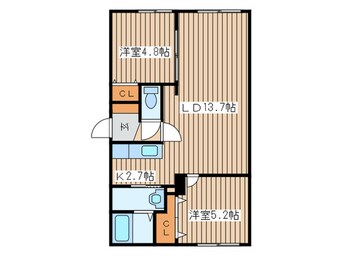 間取図 solaie N36