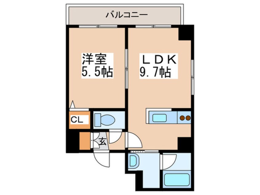 間取図 Ｓ－ＦＯＲＴ福住