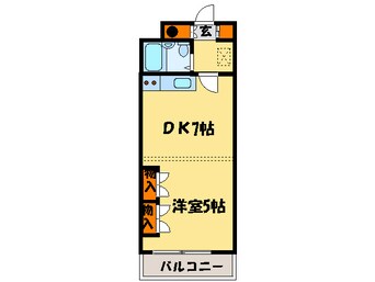 間取図 ＹＡＭＡＩＣＨＩ８６