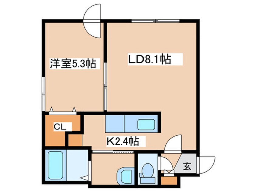 間取図 バンビーニN