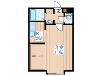 間取図 パープル美沢