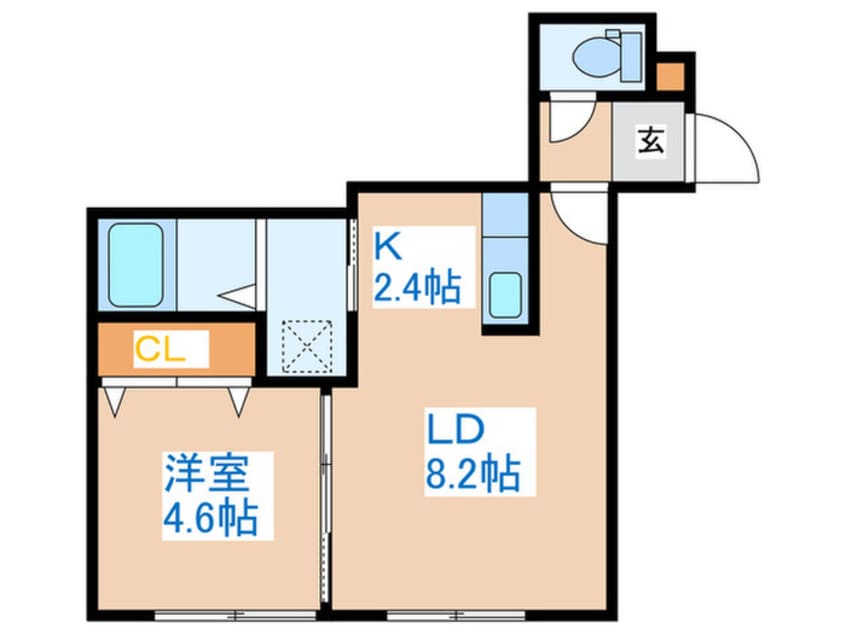 間取図 グランフェリーチェ手稲