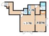 アマンプリ 1LDKの間取り