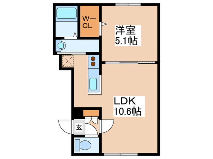 間取図 グランメ－ル美園７・８
