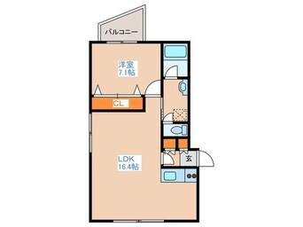 間取図 サムティ学園前