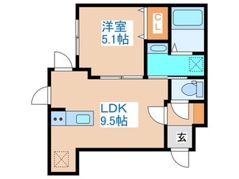 間取図 セブンスコート円山