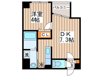 間取図 ラポム美園