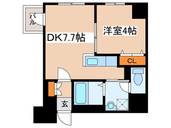 間取図 ラポム美園