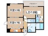ＬＥＥ北９条 2LDKの間取り