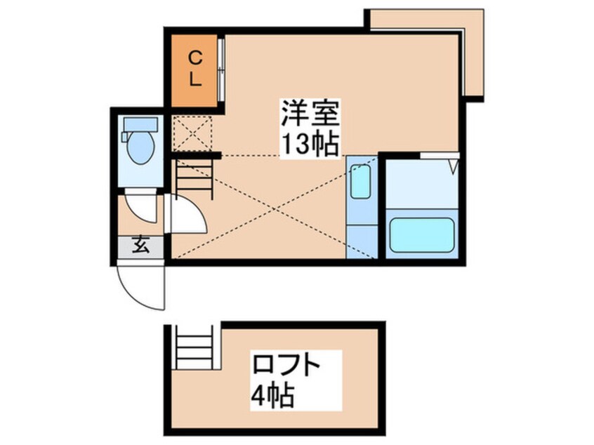 間取図 プレスティジャス美園