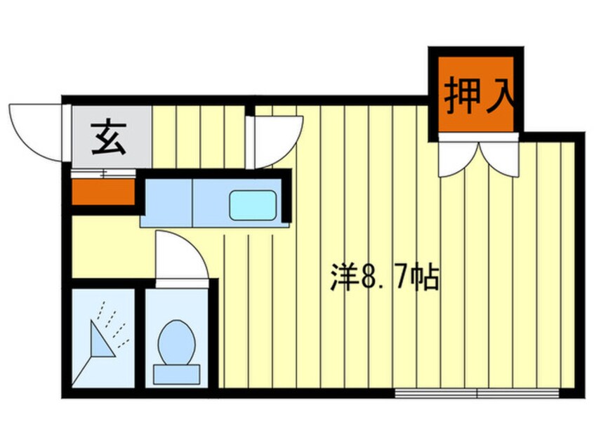 間取図 オークマンション