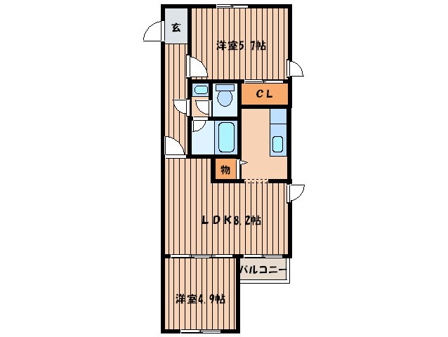 間取り図 αＮＥＸＴ札幌第14