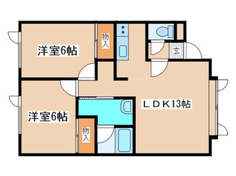 間取図 フラット28