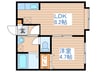 シ－ズンズ元町 1LDKの間取り