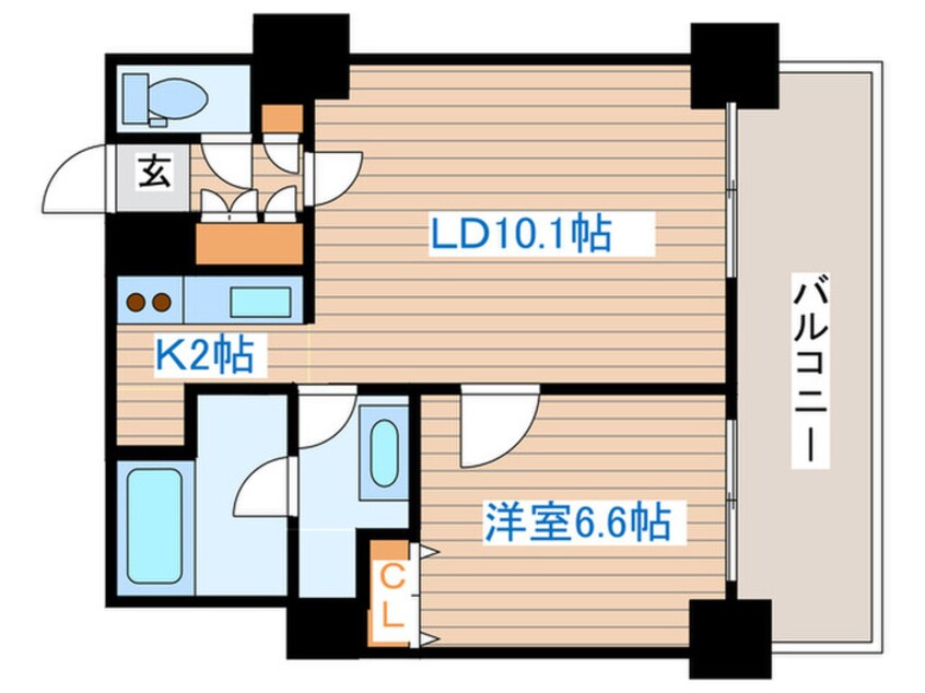 間取図 グランドタワー札幌