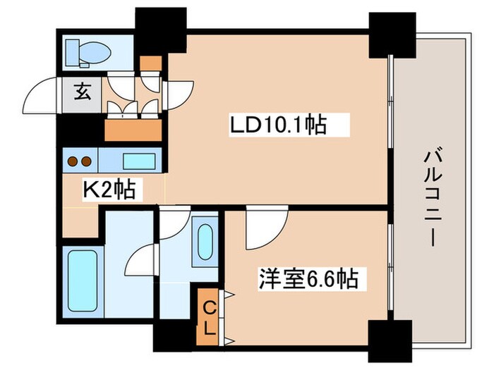 間取り図 グランドタワー札幌