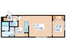 Grace札幌東 1LDKの間取り
