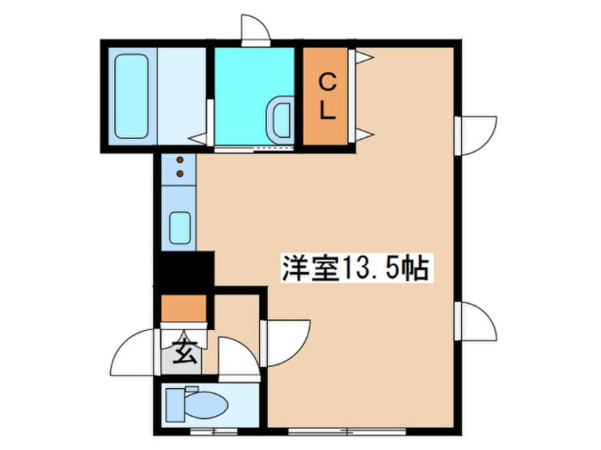 間取図 メゾントーホーⅡ