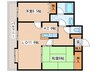 MANSION KURODA南８条 2LDKの間取り